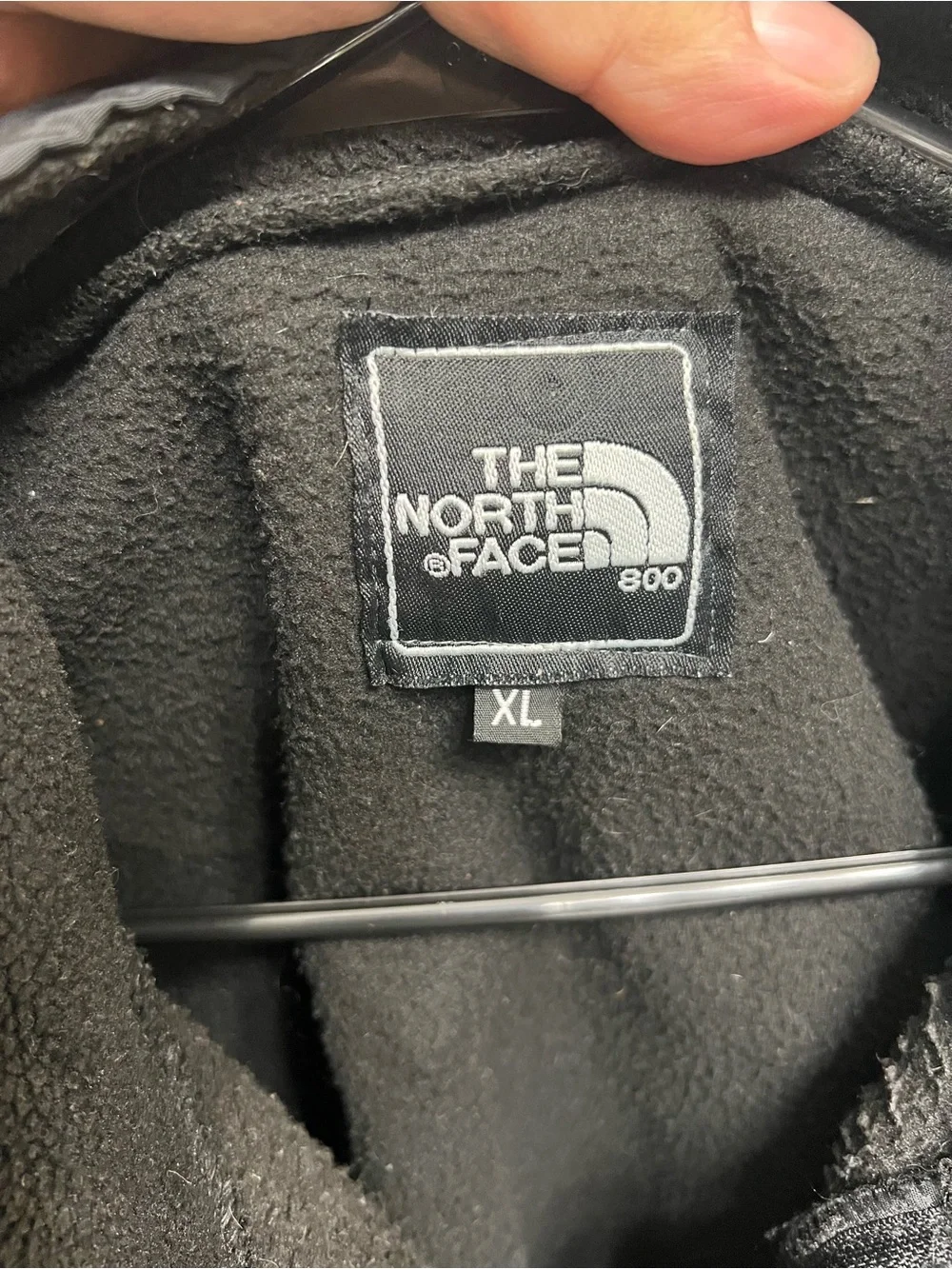 The North Face Men's Black Hybrid Fleece Jacket